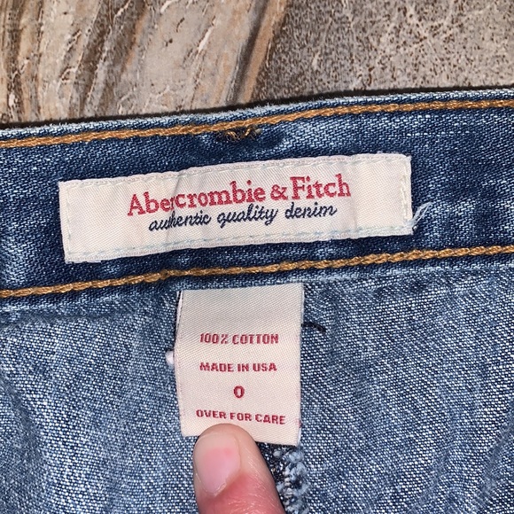 Abercrombie & Fitch Distressed Denim Skirt - Picture 5 of 13